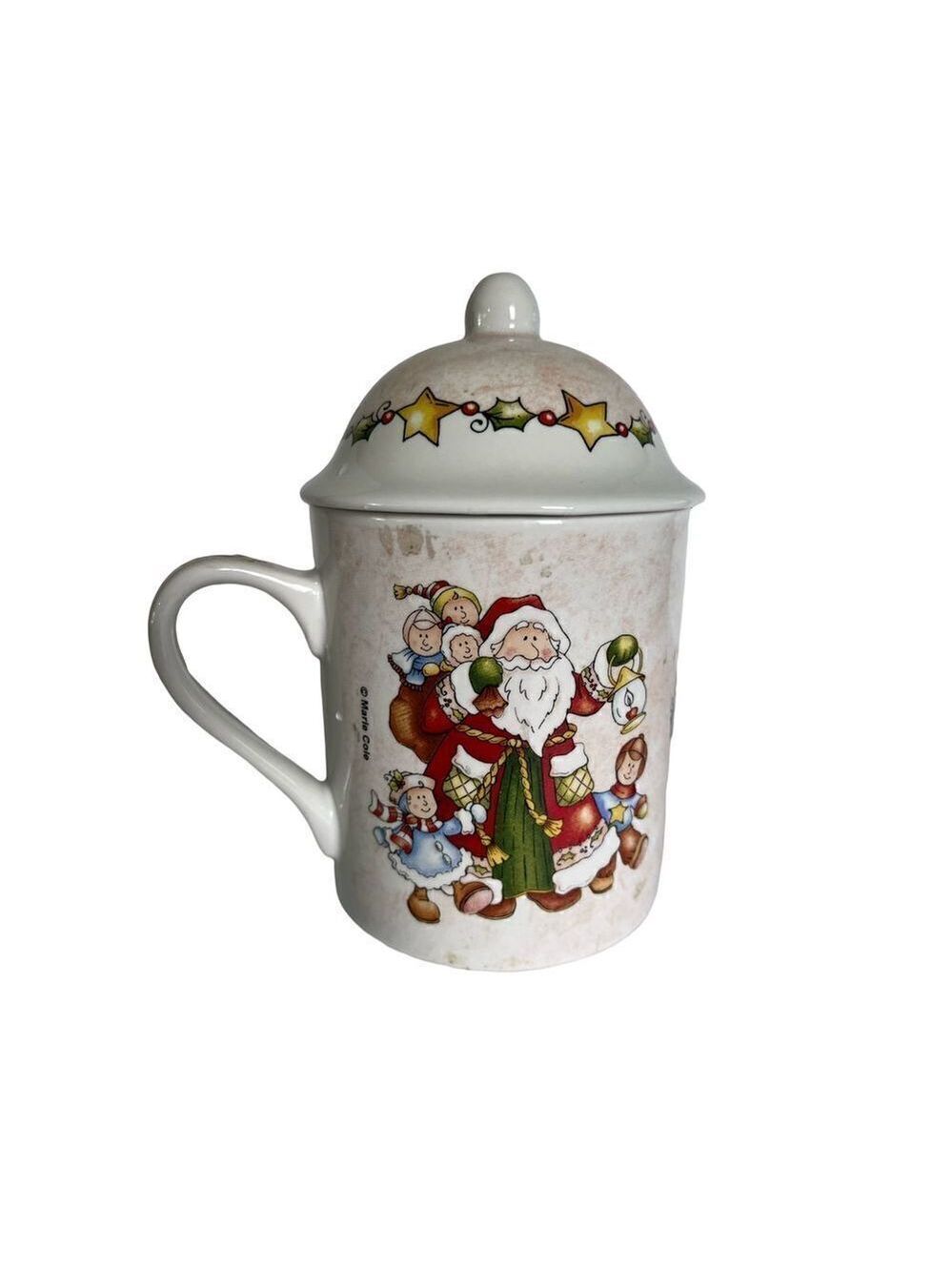 Coffee tea or Santa and a top